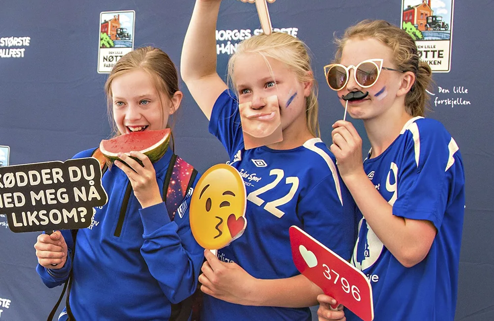 Fotovegg på Fredrikstad Cup