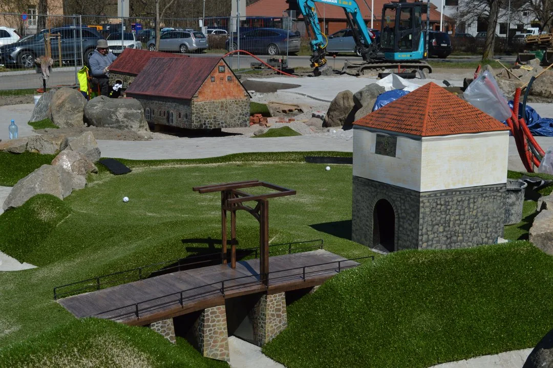 Minigolf ved Kongsten